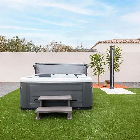 T4 Climatisee Avec Jardin, Jacuzzi Et Free Wifi A 600 M De La - Fr-1-423-234 Βίλα